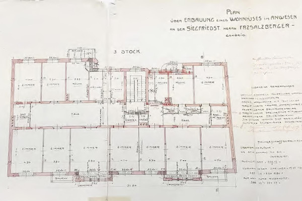 Historische Grundrisse von Siegfried8